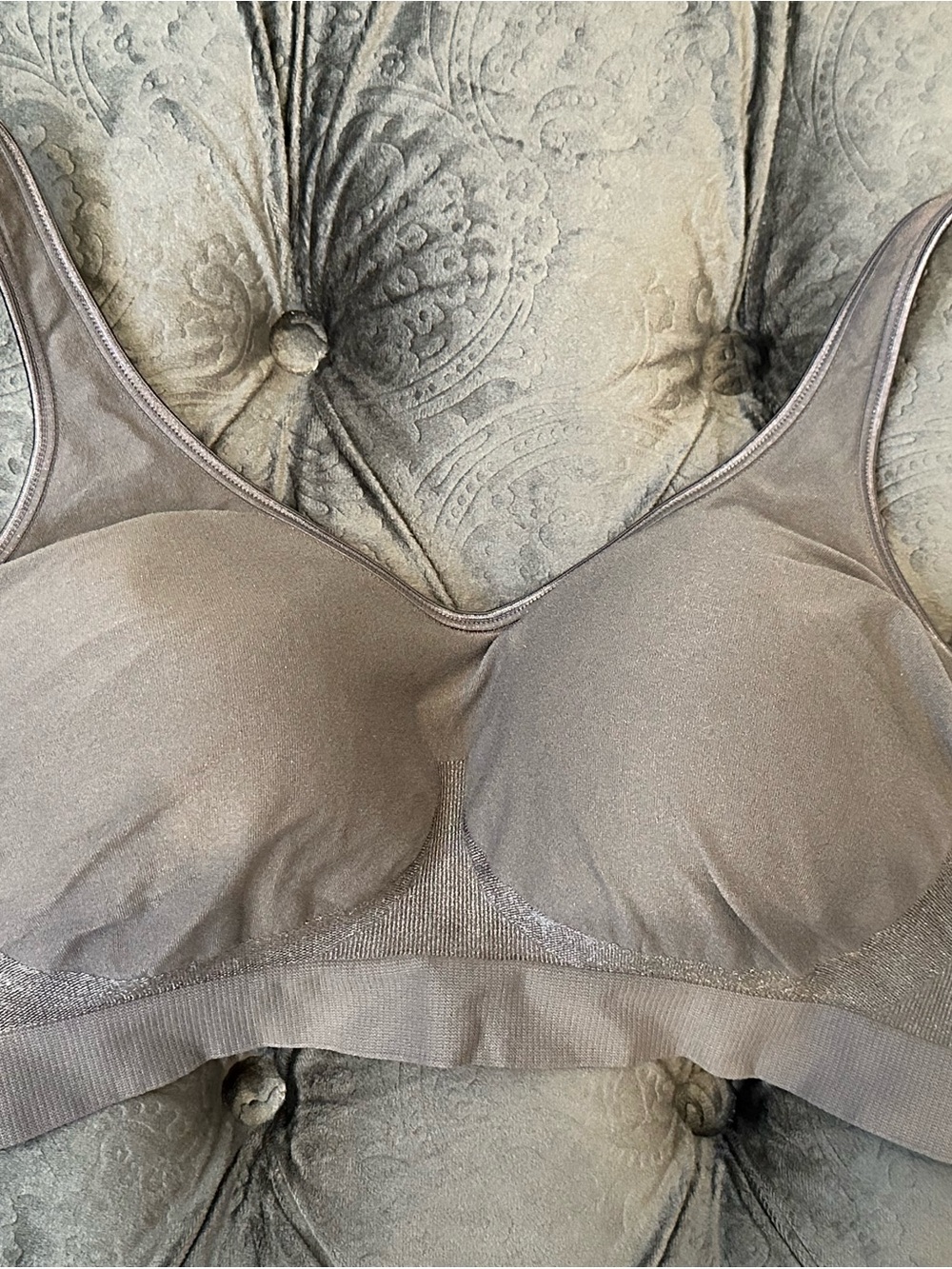 Bali XL Wireless Bra - Gray